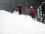 Fotky ze SKI WORKSHOPU 2009, Krásné počasí, aktivní přístup účastníků a systematické zlepšování. Dostatek sněhu, méně prašanu a více ledu. Podmínky tedy tvrdé. Tak probíhal 2. ročník workshopu. - fotografie 88