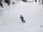 Fotky ze SKI WORKSHOPU 2009, Krásné počasí, aktivní přístup účastníků a systematické zlepšování. Dostatek sněhu, méně prašanu a více ledu. Podmínky tedy tvrdé. Tak probíhal 2. ročník workshopu. - fotografie 89