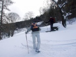 Pár fotek ze ZÁKLADNÍHO KURZU SKIALPINISMU, Sobotní prašanový náhul si všichni užili dosytosti. Nekutečná radost z yžování na nedotčených svazích, prostě úlet! Nedělní lavinový blok byl díky sněhovému masakru opravdu prvotřídní! Škoda jen toho - fotografie 9
