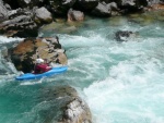 Kajaková škola SOČA, Bezvadné počasí, optimální voda, vynikající parta, takže nebýt toho vleku... nemělo to nejmenší vadu. Kluci díky za fotky! - fotografie 98