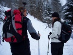 Pár fotek ze Základního kurzu SKIALPINISMU, Konečně jsou opět skvělé podmínky pro tento nádherný sport: spousty prašanu, drobné sněžení, týmová pohoda, výborné podmínky pro lavinový blok, no prostě luxus! A to osobní zlepšení u všech při jízdě - fotografie 6