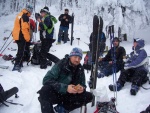 Pár fotek ze Základního kurzu SKIALPINISMU, Konečně jsou opět skvělé podmínky pro tento nádherný sport: spousty prašanu, drobné sněžení, týmová pohoda, výborné podmínky pro lavinový blok, no prostě luxus! A to osobní zlepšení u všech při jízdě - fotografie 63