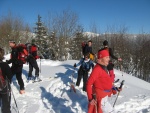 Fotky z posledního lednového skialp kurzu, Krakonoš konečně dostal rozum a seslal bohatou prašanovou nadílku. V sobotu doslova sněhový masakr a v neděli super podmínky pro lavinový blok... - fotografie 83