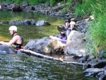 Fotky z Kajakové školy z Jizery, Parno, teplá voda a totální pohoda... všichni šikovní, takže fakt pohoda. Díky za fotky Davidovi Strnadovi - fotografie 34