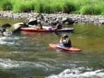 Fotky z Kajakové školy z Jizery, Parno, teplá voda a totální pohoda... všichni šikovní, takže fakt pohoda. Díky za fotky Davidovi Strnadovi - fotografie 39