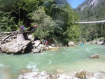 RAFTING NA SKVĚLÉ SALZE, Úžasná voda a ještě lepší počasí... Není co dodat, to se musí zažít!. - fotografie 659