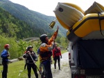 Jarní tání v Korutanech - rafting na Möllu, Gailu, a Lieseru, Jarní sluníčko nám dopřálo dostatek vody. Především hluboké údolí a peřeje Gailu všechny doslova uchvátily. - fotografie 18