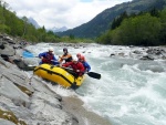 Jarní tání v Korutanech - rafting na Möllu, Gailu, a Lieseru, Jarní sluníčko nám dopřálo dostatek vody. Především hluboké údolí a peřeje Gailu všechny doslova uchvátily. - fotografie 24