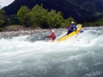Jarní tání v Korutanech - rafting na Möllu, Gailu, a Lieseru, Jarní sluníčko nám dopřálo dostatek vody. Především hluboké údolí a peřeje Gailu všechny doslova uchvátily. - fotografie 35