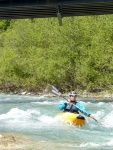 Jarní tání v Korutanech - rafting na Möllu, Gailu, a Lieseru, Jarní sluníčko nám dopřálo dostatek vody. Především hluboké údolí a peřeje Gailu všechny doslova uchvátily. - fotografie 133