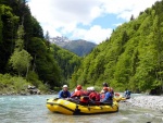 Jarní tání v Korutanech - rafting na Möllu, Gailu, a Lieseru, Jarní sluníčko nám dopřálo dostatek vody. Především hluboké údolí a peřeje Gailu všechny doslova uchvátily. - fotografie 139