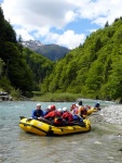 Jarní tání v Korutanech - rafting na Möllu, Gailu, a Lieseru, Jarní sluníčko nám dopřálo dostatek vody. Především hluboké údolí a peřeje Gailu všechny doslova uchvátily. - fotografie 140