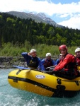 Jarní tání v Korutanech - rafting na Möllu, Gailu, a Lieseru, Jarní sluníčko nám dopřálo dostatek vody. Především hluboké údolí a peřeje Gailu všechny doslova uchvátily. - fotografie 157