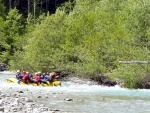 Jarní tání v Korutanech - rafting na Möllu, Gailu, a Lieseru, Jarní sluníčko nám dopřálo dostatek vody. Především hluboké údolí a peřeje Gailu všechny doslova uchvátily. - fotografie 187