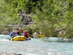 Jarní tání v Korutanech - rafting na Möllu, Gailu, a Lieseru, Jarní sluníčko nám dopřálo dostatek vody. Především hluboké údolí a peřeje Gailu všechny doslova uchvátily. - fotografie 193