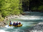 Jarní tání v Korutanech - rafting na Möllu, Gailu, a Lieseru, Jarní sluníčko nám dopřálo dostatek vody. Především hluboké údolí a peřeje Gailu všechny doslova uchvátily. - fotografie 244