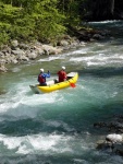 Jarní tání v Korutanech - rafting na Möllu, Gailu, a Lieseru, Jarní sluníčko nám dopřálo dostatek vody. Především hluboké údolí a peřeje Gailu všechny doslova uchvátily. - fotografie 262