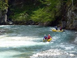 Jarní tání v Korutanech - rafting na Möllu, Gailu, a Lieseru, Jarní sluníčko nám dopřálo dostatek vody. Především hluboké údolí a peřeje Gailu všechny doslova uchvátily. - fotografie 266