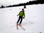 SKIALPINISTICKÝ VÍKEND V KRKONOŠÍCH, Počasí prověřilo všechny účastníky a jejich odolnost, a to nejen materiály použité na oblečení, ale i fyzičku, psychickou kondici a vytrvalost. Parádní a náročná akce, která proběhla za extrémních pod - fotografie 85