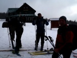 Základní KURZ SKIALPINISMU, Počasí vypadalo strašli, ale nakonec se z toho vyvinula nádherná akcička s parádním počasím. Nedělní krusta, byla pěně hustá.. - fotografie 19
