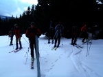 Základní KURZ SKIALPINISMU, Počasí vypadalo strašli, ale nakonec se z toho vyvinula nádherná akcička s parádním počasím. Nedělní krusta, byla pěně hustá.. - fotografie 38