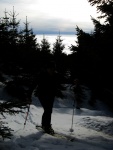 SKIALPINISTICKÝ VÍKEND V KORKONOŠÍCH, Výborná parta, náročný program a nakonec i výborné počasí. A sníh prověřil všechny lyžaře :-) - fotografie 47