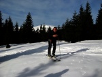 SKIALPINISTICKÝ VÍKEND V KORKONOŠÍCH, Výborná parta, náročný program a nakonec i výborné počasí. A sníh prověřil všechny lyžaře :-) - fotografie 53