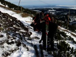 SKIALPINISTICKÝ VÍKEND V KORKONOŠÍCH, Výborná parta, náročný program a nakonec i výborné počasí. A sníh prověřil všechny lyžaře :-) - fotografie 63