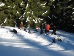 Z�kladn� skialpov� kurz, Skv�l� parta, b�je�n� podm�nky pro sjezdy a a����ro..... - fotografie 77