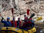 RAFTING NA JIZEŘE 10.4.2011, Sluncem zalité údolí řeky Jizery vynahradilo menší stav vody. Skvělá nálada a spousta zábavy na raftech, velmi příjemné přivítaní jara. - fotografie 63