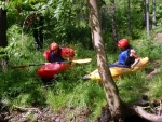 KAJAKOVÁ ŠKOLA NA JIZEŘE květen 2011, Jasně, kajak je In! Kajak letí - pojedte se také svézt na této vlně! Nádherný víkend, krásná voda a jako bonus sjezd Kamenice. Parádní víkend. - fotografie 16