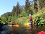 KAJAKOVÁ ŠKOLA NA JIZEŘE květen 2011, Jasně, kajak je In! Kajak letí - pojedte se také svézt na této vlně! Nádherný víkend, krásná voda a jako bonus sjezd Kamenice. Parádní víkend. - fotografie 48