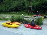 KAJAK KEMP SALZA 2010, Parádní posun v technice jízdy, skvělý počasí a rozmanitá voda. Všichni si to myslím užili dosytosti. - fotografie 2