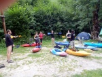 KAJAK KEMP SALZA 2010, Parádní posun v technice jízdy, skvělý počasí a rozmanitá voda. Všichni si to myslím užili dosytosti. - fotografie 6