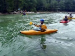 KAJAK KEMP SALZA 2010, Parádní posun v technice jízdy, skvělý počasí a rozmanitá voda. Všichni si to myslím užili dosytosti. - fotografie 33