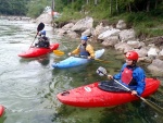 KAJAK KEMP SALZA 2010, Parádní posun v technice jízdy, skvělý počasí a rozmanitá voda. Všichni si to myslím užili dosytosti. - fotografie 90