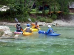 KAJAK KEMP SALZA 2010, Parádní posun v technice jízdy, skvělý počasí a rozmanitá voda. Všichni si to myslím užili dosytosti. - fotografie 94