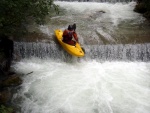 KAJAK KEMP SALZA 2010, Parádní posun v technice jízdy, skvělý počasí a rozmanitá voda. Všichni si to myslím užili dosytosti. - fotografie 223