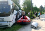 RAFTING V JULSKÝCH ALPÁCH KVĚTEN 2011, Tenhle výběr řek se opravdu povedl. Když na něj vyrazíte je potřeba mít trochu štěstí na vodu. Moc dobrá parta - to se dá jet cokoliv za jakýkoliv vody. - fotografie 1