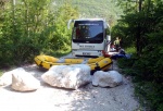 RAFTING V JULSKÝCH ALPÁCH KVĚTEN 2011, Tenhle výběr řek se opravdu povedl. Když na něj vyrazíte je potřeba mít trochu štěstí na vodu. Moc dobrá parta - to se dá jet cokoliv za jakýkoliv vody. - fotografie 68