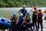 RAFTING V JULSKÝCH ALPÁCH KVĚTEN 2011, Tenhle výběr řek se opravdu povedl. Když na něj vyrazíte je potřeba mít trochu štěstí na vodu. Moc dobrá parta - to se dá jet cokoliv za jakýkoliv vody. - fotografie 71