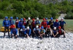 RAFTING V JULSKÝCH ALPÁCH KVĚTEN 2011, Tenhle výběr řek se opravdu povedl. Když na něj vyrazíte je potřeba mít trochu štěstí na vodu. Moc dobrá parta - to se dá jet cokoliv za jakýkoliv vody. - fotografie 73