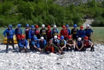 RAFTING V JULSKÝCH ALPÁCH KVĚTEN 2011, Tenhle výběr řek se opravdu povedl. Když na něj vyrazíte je potřeba mít trochu štěstí na vodu. Moc dobrá parta - to se dá jet cokoliv za jakýkoliv vody. - fotografie 74