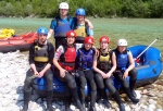 RAFTING V JULSKÝCH ALPÁCH KVĚTEN 2011, Tenhle výběr řek se opravdu povedl. Když na něj vyrazíte je potřeba mít trochu štěstí na vodu. Moc dobrá parta - to se dá jet cokoliv za jakýkoliv vody. - fotografie 76