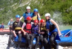 RAFTING V JULSKÝCH ALPÁCH KVĚTEN 2011, Tenhle výběr řek se opravdu povedl. Když na něj vyrazíte je potřeba mít trochu štěstí na vodu. Moc dobrá parta - to se dá jet cokoliv za jakýkoliv vody. - fotografie 77