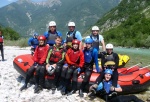 RAFTING V JULSKÝCH ALPÁCH KVĚTEN 2011, Tenhle výběr řek se opravdu povedl. Když na něj vyrazíte je potřeba mít trochu štěstí na vodu. Moc dobrá parta - to se dá jet cokoliv za jakýkoliv vody. - fotografie 80