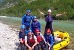 RAFTING V JULSKÝCH ALPÁCH KVĚTEN 2011, Tenhle výběr řek se opravdu povedl. Když na něj vyrazíte je potřeba mít trochu štěstí na vodu. Moc dobrá parta - to se dá jet cokoliv za jakýkoliv vody. - fotografie 81