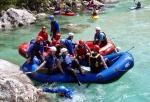 RAFTING V JULSKÝCH ALPÁCH KVĚTEN 2011, Tenhle výběr řek se opravdu povedl. Když na něj vyrazíte je potřeba mít trochu štěstí na vodu. Moc dobrá parta - to se dá jet cokoliv za jakýkoliv vody. - fotografie 85