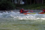 KAJAK KEMP SALZA 2011, Parádní parta, rostoucí voda a taky výkony účastníků. Myslím že to byl skvělej kemp. Všechny zdraví Venca a Sandál - fotografie 47