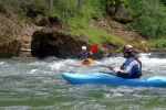 KAJAK KEMP SALZA 2011, Parádní parta, rostoucí voda a taky výkony účastníků. Myslím že to byl skvělej kemp. Všechny zdraví Venca a Sandál - fotografie 82